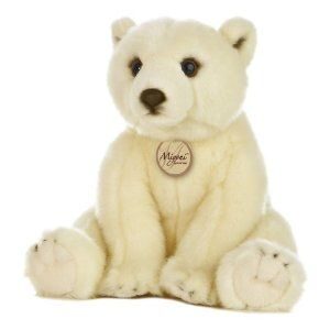 Polar Bear Sitting 11 in. Miyoni