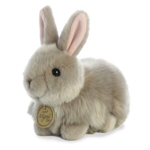 Miyoni Angora Grey Rabbit 7 inch