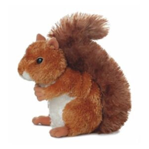Nutsie Brown Squirrel Mini Flopsie 8 inch