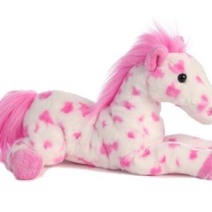 Dolly Pink Horse Flopsie12 inch