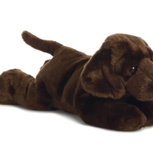 Max Chocolate Lab Flopsie 12 inch