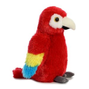 Scarlet Macaw Mini Flopsie 8 inch