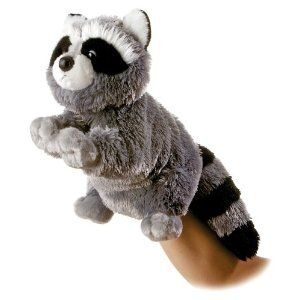 Bandit Raccoon Puppet