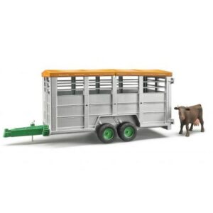 Livestock Trailer with Cow