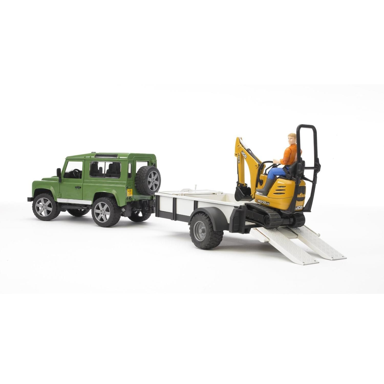 Land Rover with Trailer