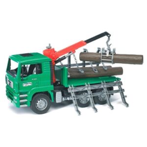 Timber Truck with Load Crane