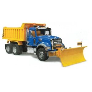 Mack Dump Truck with Snow Plow