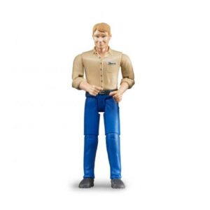 Man - Light Skin, Blue Jeans