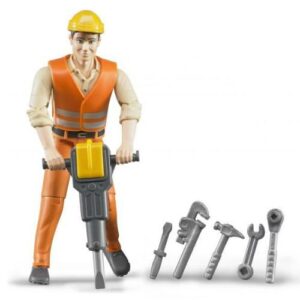 Construction Worker with Accessories