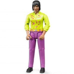 Woman - Medium Skin, Pink Jeans