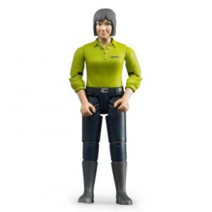 Woman - Light Skin, Dark Blue Jeans