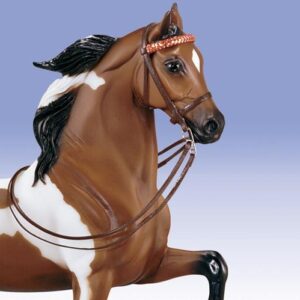 English Show Bridle - Dark Brown