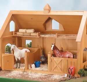 Wood Barn Deluxe W/ Cupola