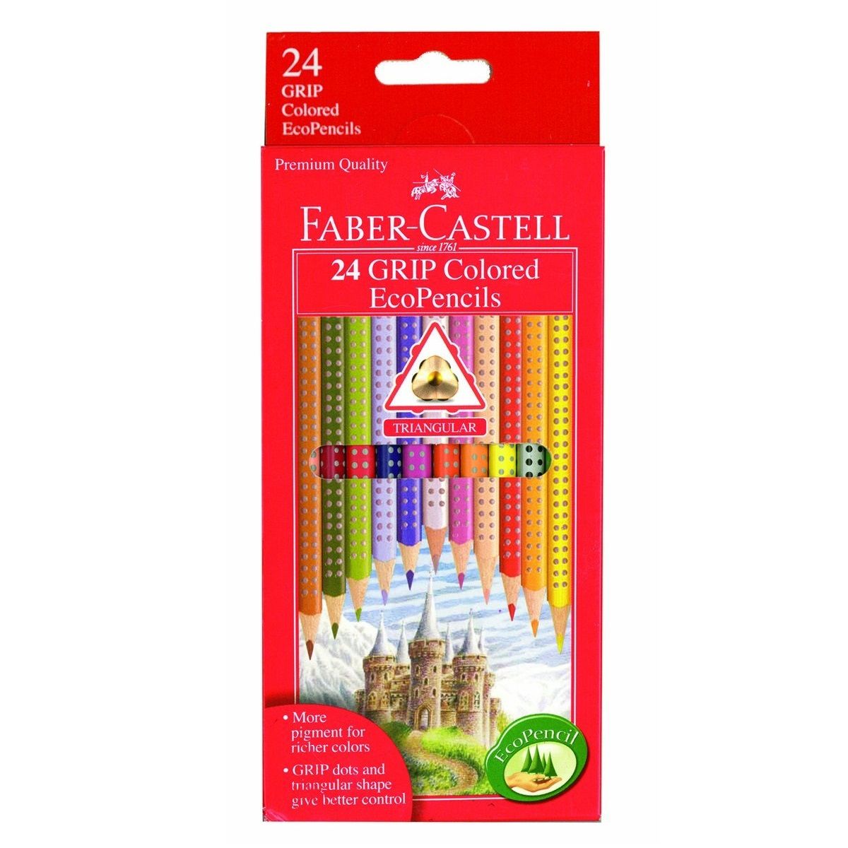 Colored Pencils 24 Count Grip