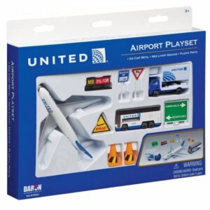 United Airlines Playset