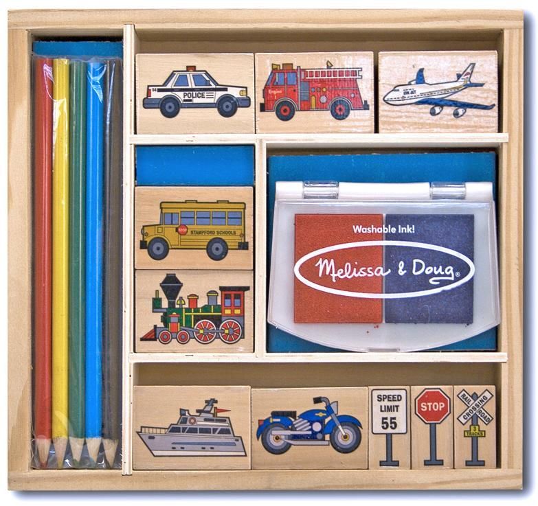 Transportation Stamp Set