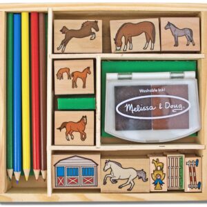 Horse Stable Stamp Set