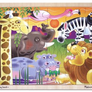 Safari Jigsaw 24 Pc. Wooden