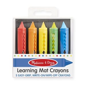 Learning Mat Crayons 5 Pack