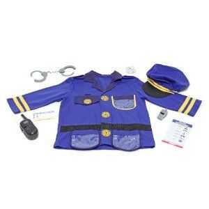 Police Officer Role Play Costume Set