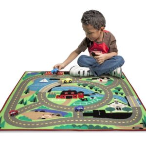 Round the Town Rug & Cars