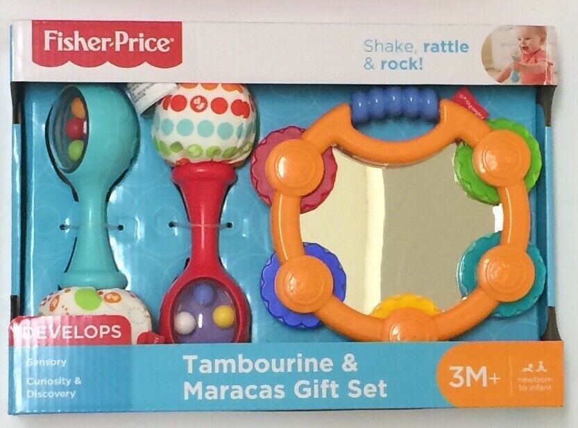 Tambourine & maracas Set – Fisher Price