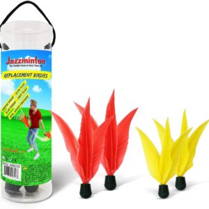 Jazzminton Replacement Birdies 4 pack