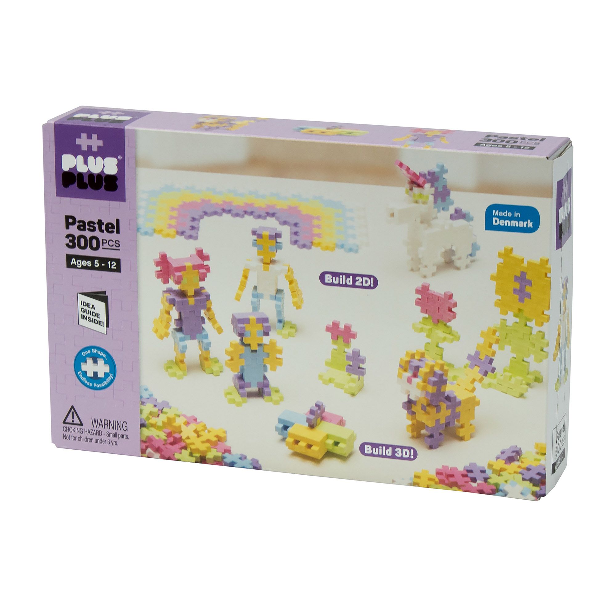 Plus-Plus - 300 Pastel pcs. in a Box - Plus Plus - Toys & Co.