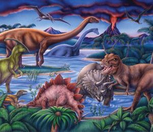 Dinosaur Playground 35 Pc