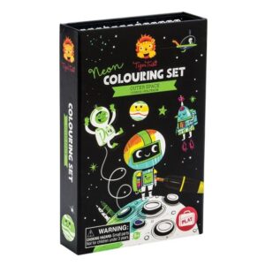 Neon Coloring Set - Outer Space