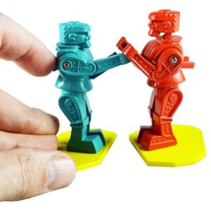 World's Smallest Rock 'em Scok 'em Robots