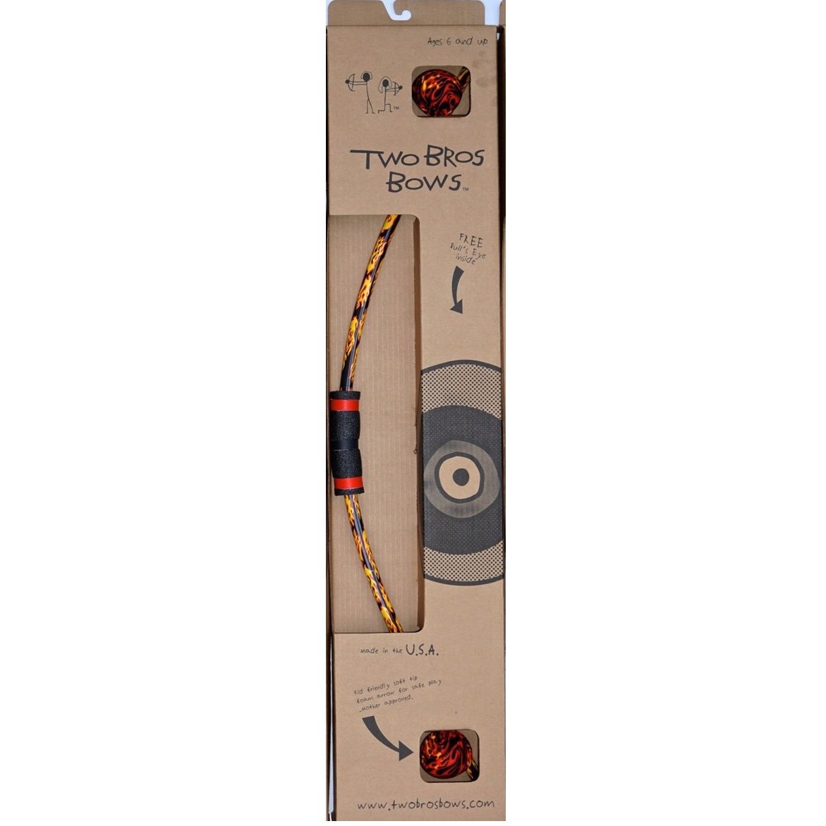 Flame Bow & 2 Arrows Boxed Set