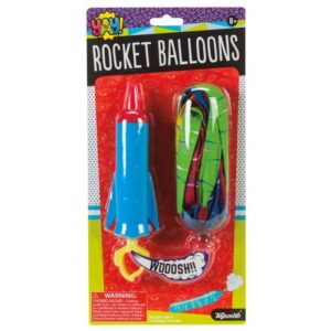 Rocket Balloons (Colors Vary)