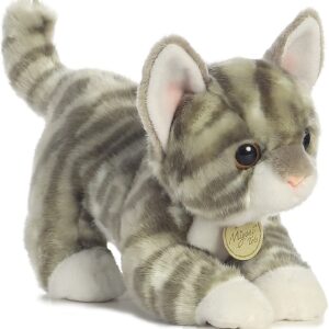 Grey Tabby Kitten 9 Inches Miyoni