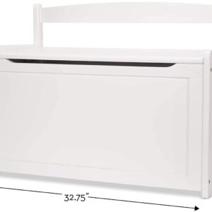 Wooden Toy Chest (White)
