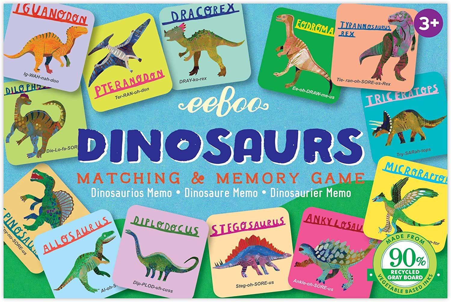 Dino Memory/Match Game