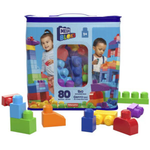 Mega Bloks Big Building Bag 80 Pieces