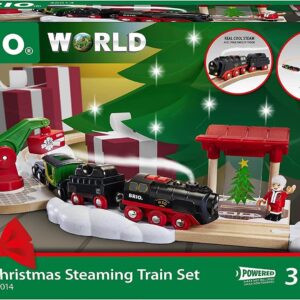 Christmas Steaming Train Set