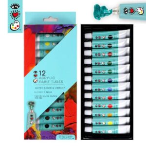Acrylic Paint Tubes 12Ct