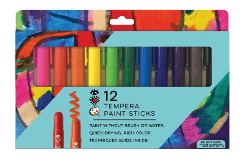 Tempera Paint Sticks 12Ct