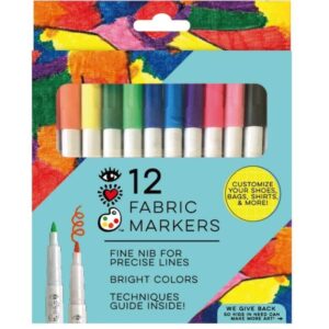 Fabric Markers 12Ct