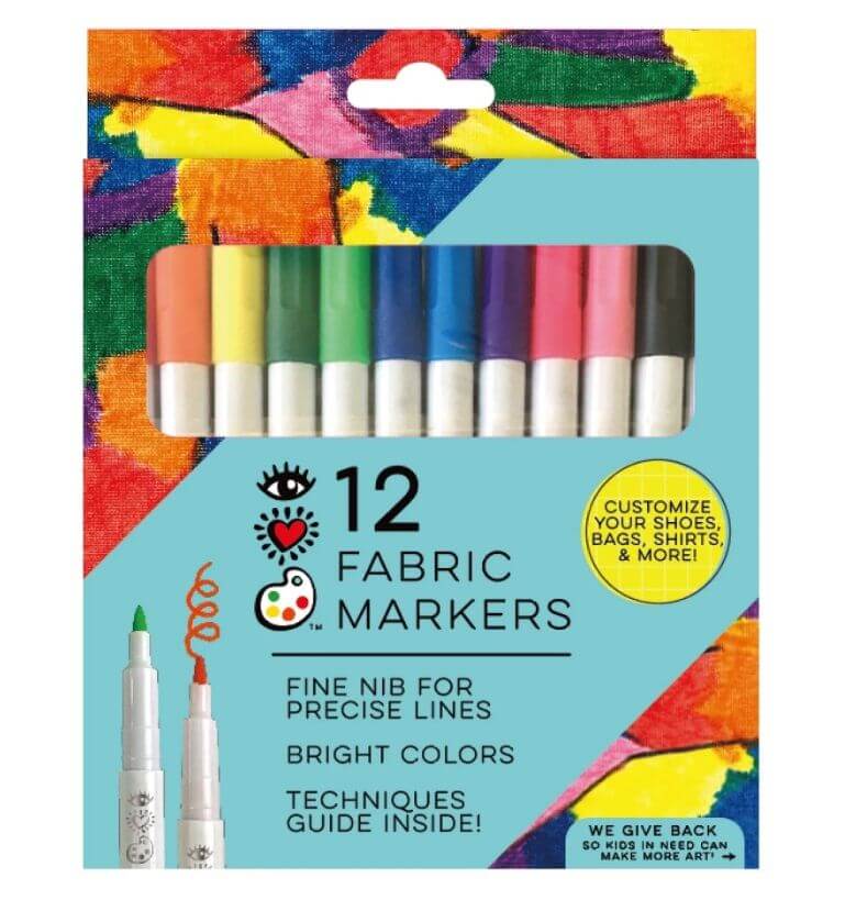 Fabric Markers 12Ct