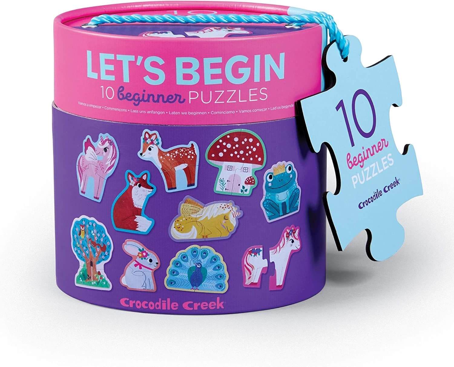 Unicorn Let'S Begin 2 Pc - Crocodile Creek - Toys & Co.