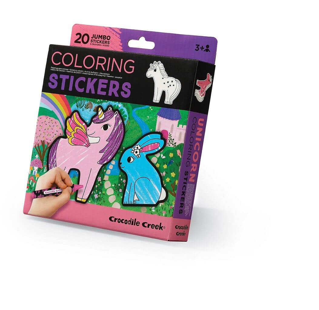 Coloring Stickers – Unicorn