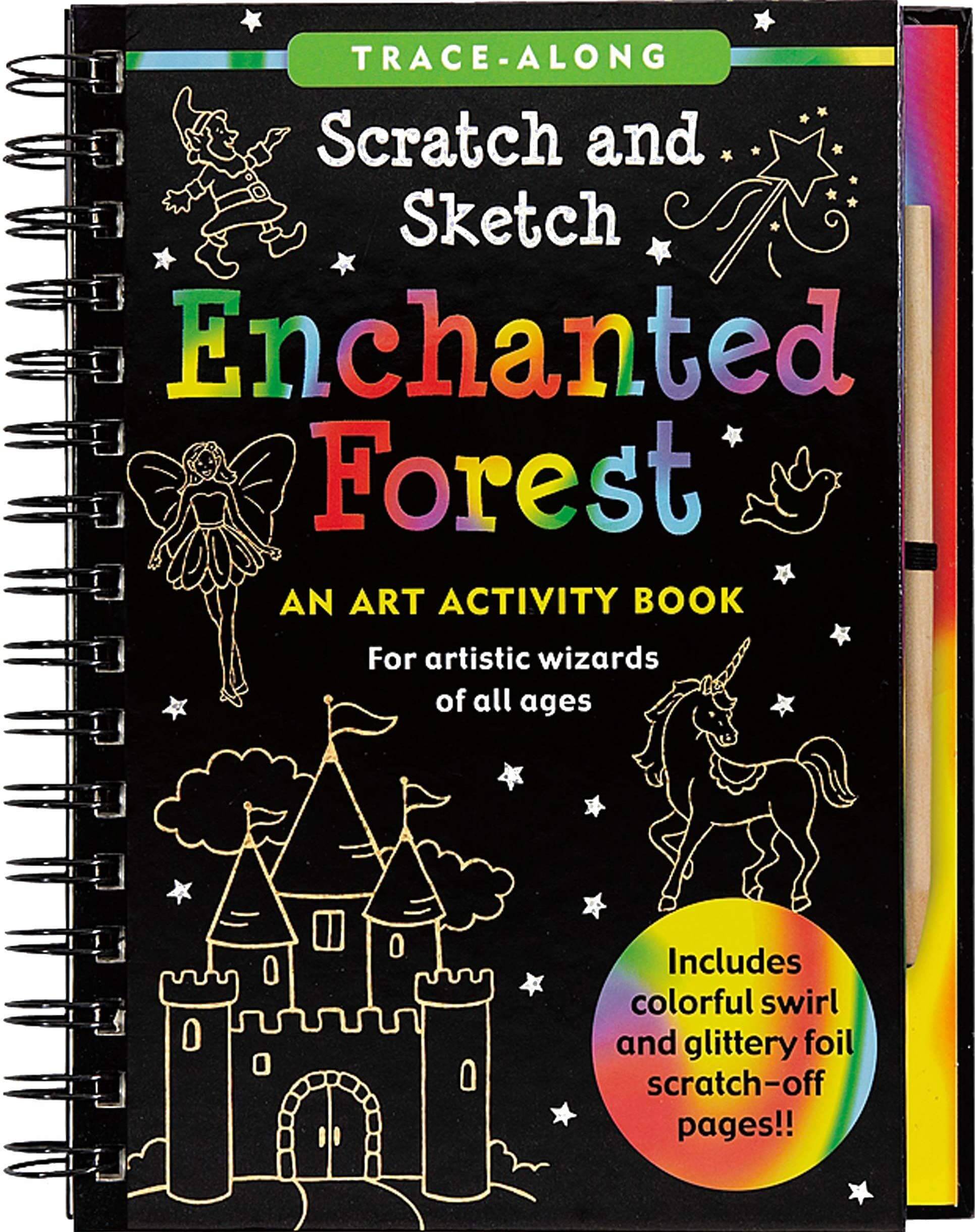 Enchanted Forest Scratch & Sketch