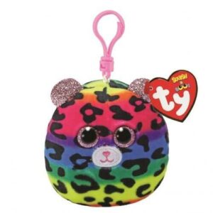 Dotty Leopard Squish Clip