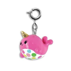 Pink Narwal Charm
