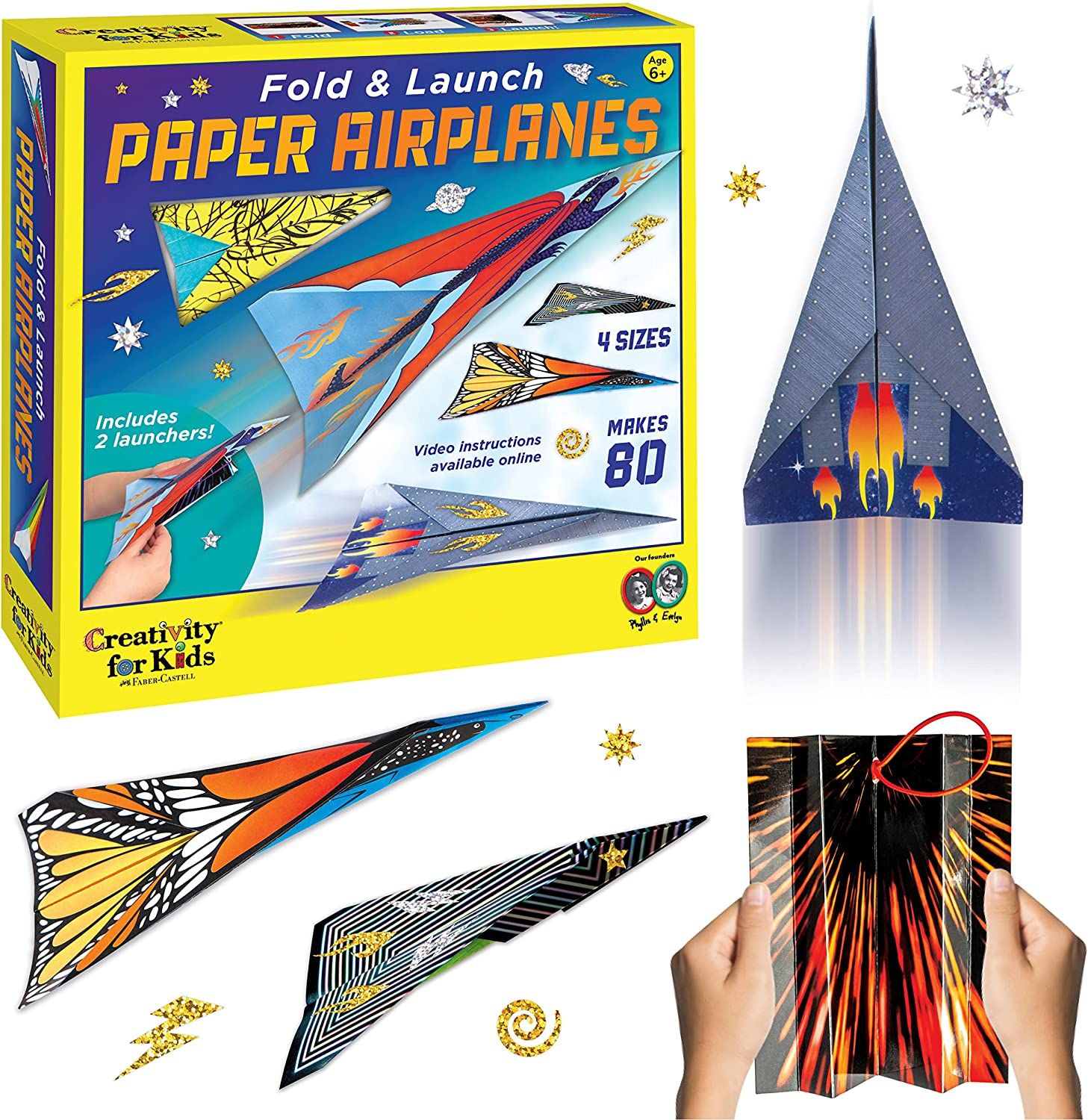 Fold & Launch Paper Planes