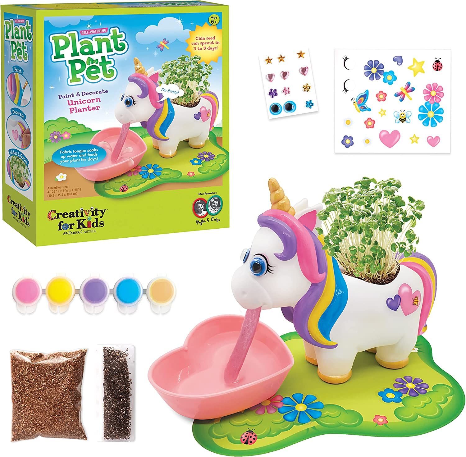 Pet Unicorn Self Water Plant