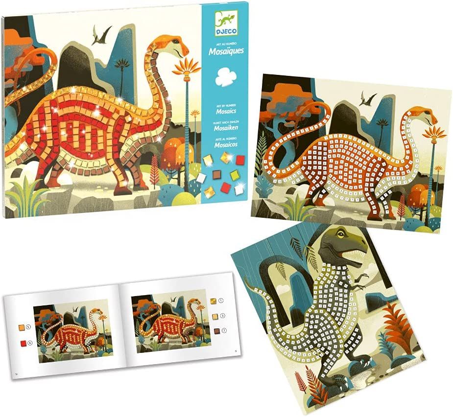 Mosaics Dinosaurs Stickers
